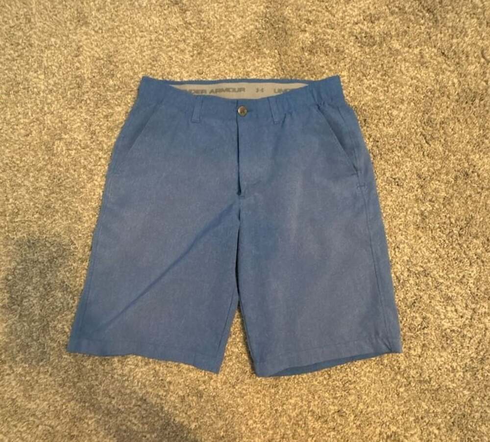Under Armour Golf Shorts Blue Performance